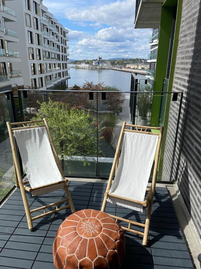 Exclusive Apartment, Sea View To Oslo Fjord, Located On Water In Oslo Center Buitenkant foto
