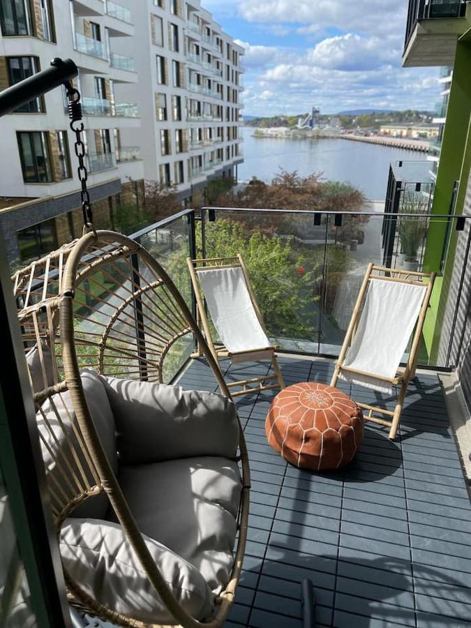 Exclusive Apartment, Sea View To Oslo Fjord, Located On Water In Oslo Center Buitenkant foto