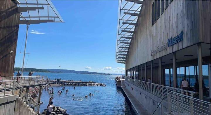 Exclusive Apartment, Sea View To Oslo Fjord, Located On Water In Oslo Center Buitenkant foto