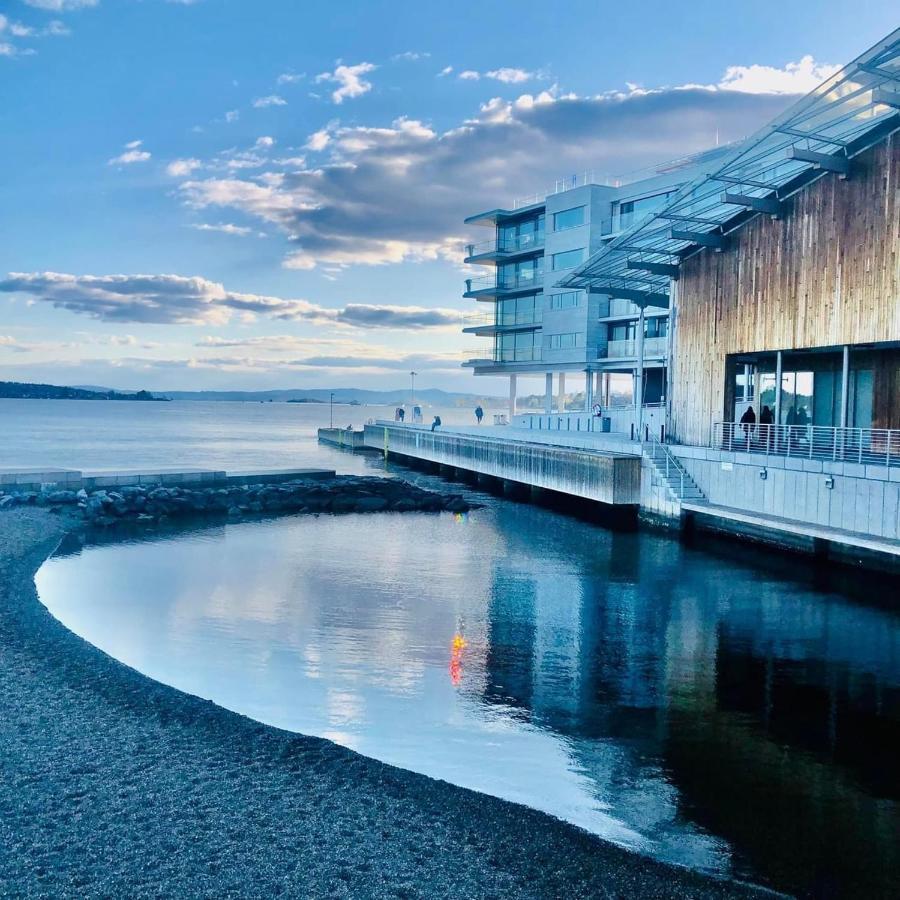 Exclusive Apartment, Sea View To Oslo Fjord, Located On Water In Oslo Center Buitenkant foto
